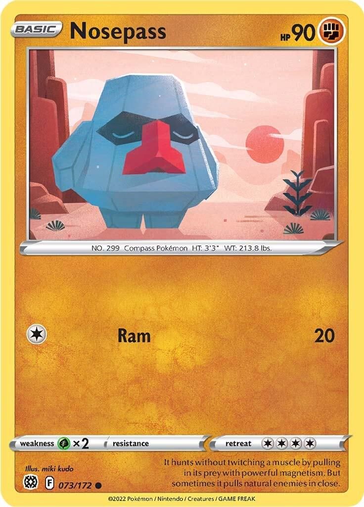 PSA 10 Nosepass Scarlet & Violet Black Star Promos graded Pokémon card
